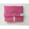 Kép 1/3 - Cibi Élelmiszerbiztos újraszalvéta XL méretben - négyzetek pink (1 db)