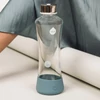 Kép 2/4 - EQUA Metallic üvegkulacs - silver (550 ml)