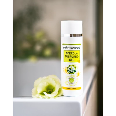 Biola-Naturissimo Acerola tusfürdő gél (200 ml))
