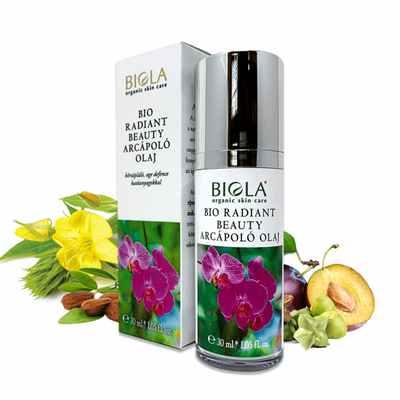 Biola Bio Radiant Beauty arcápoló olaj (30 ml)