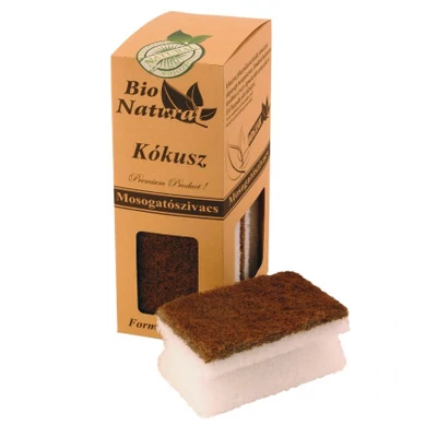 Eco Natural Mosogatószivacs formázott - kókusz (4 db)