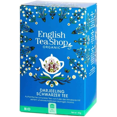 English Tea Shop Darjeeling Fekete bio tea (20 db)