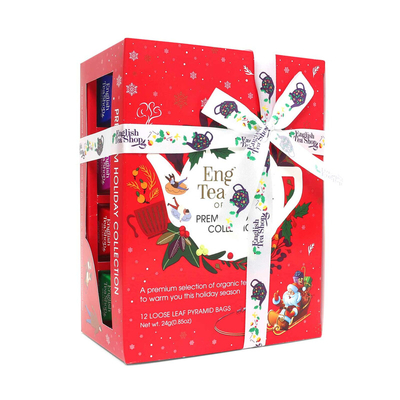 English Tea Shop Karácsonyi piros bio teaválogatás (12 db)