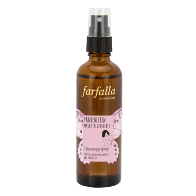 Farfalla Women's life Hőstop spray muskotályzsályával (75 ml)