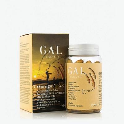 GAL Omega-3 Eco lágyzselatin kapszula (60 db)