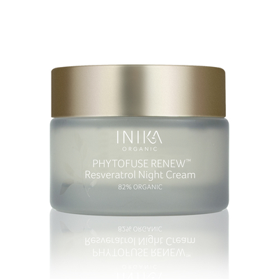 INIKA Skincare Phytofuse Renew Resveratrol Bőrmegújító éjszakai krém (50 ml)