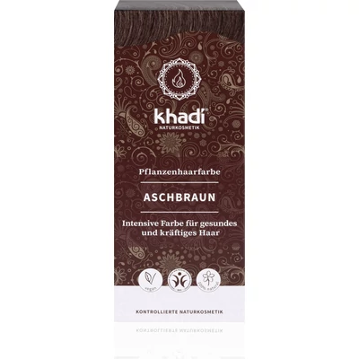 Khadi Növényi hajfesték por hamvasbarna (100 g)
