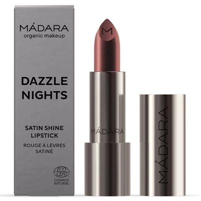 MÁDARA Dazzle Nights Szatén fényű krémes ajakrúzs - Rust (3,8 g)