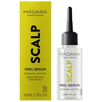 Mádara SCALP - Fejbőr hámlasztó szérum (50 ml)