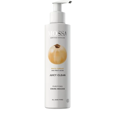 Mossa Arctisztító krémhab fehér ribizlivel és Aha gyümölcssavakkal (190 ml)