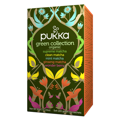 PUKKA Bio Green collection tea (20 db)