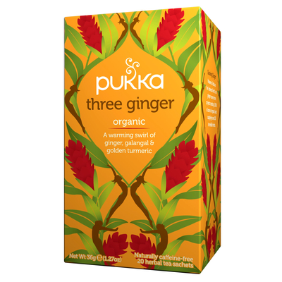 PUKKA Bio három gyömbér tea (20 db)
