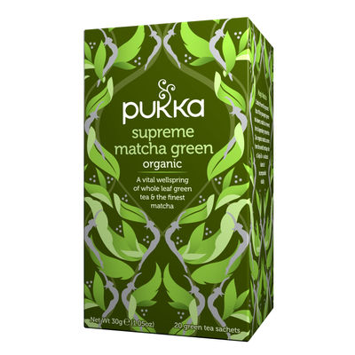 PUKKA Bio Supreme matcha green tea (20 db)