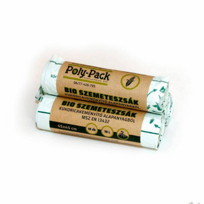 Poly-Pack Lebomló szemeteszsák - 10 literes (10 db)