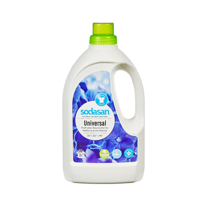 Sodasan BIO folyékony általános mosószer lime (fehér és színtartó ruhákhoz) (1,5 l)