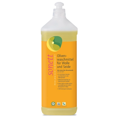 Sonett Folyékony mosószer gyapjúhoz és selyemhez - olíva (1 l)