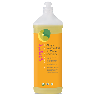 Sonett Folyékony mosószer gyapjúhoz és selyemhez - olíva (1 l)