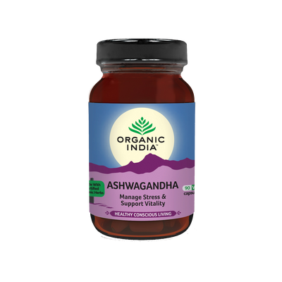Organic India Bio Ashwagandha kapszula (90 db)