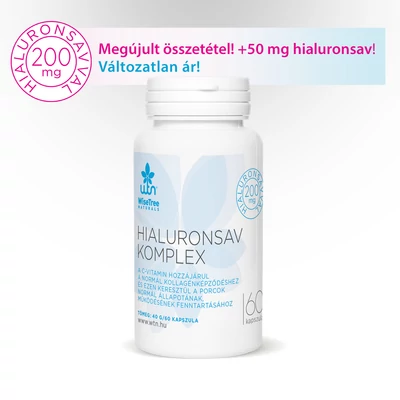 Wise Tree Naturals Hialuronsav komplex (60 db)