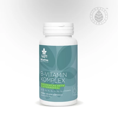 Wise Tree Naturals B-vitamin komplex (60 db) 