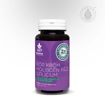 Wise Tree Naturals Bór Króm Molibdén Réz Szilícium (60 db)
