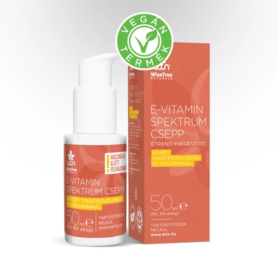 Wise Tree Naturals E-vitamin spektrum csepp (50 ml, 60 adag)