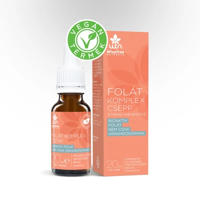 Wise Tree Naturals Folát komplex csepp (20 ml)
