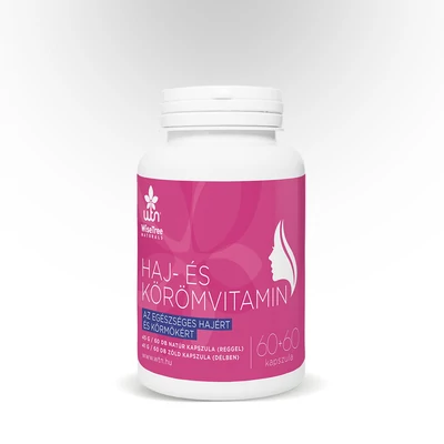 Wise Tree Naturals Haj- és körömvitamin (60+60 db)