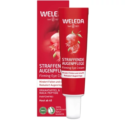 Weleda Bőrfeszesítő szemkörnyékápoló - gránátalma, maca peptidek (12 ml)