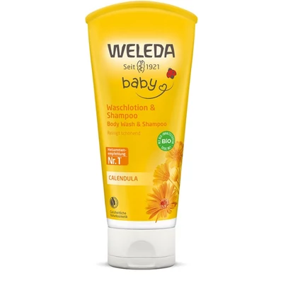 Weleda Calendula baba tusfürdő és sampon (200 ml)