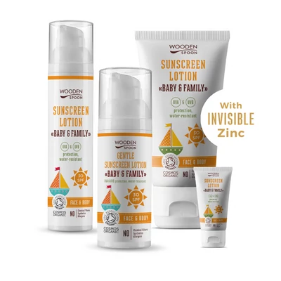 Wooden Spoon Bio naptej és testápoló SPF 30