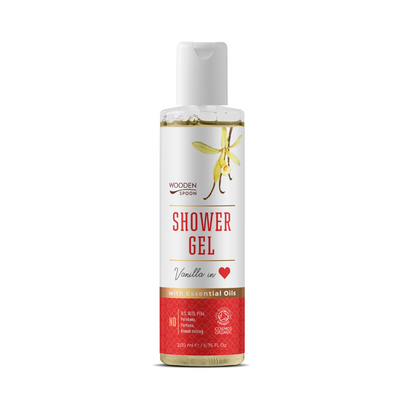 Wooden Spoon Bio tusfürdő - Vanilla in love (200 ml)
