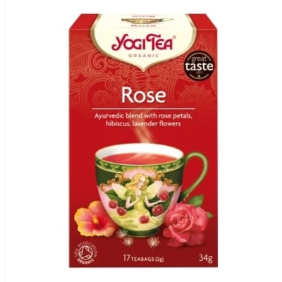 Yogi Rózsa tea - filteres (17 db) 