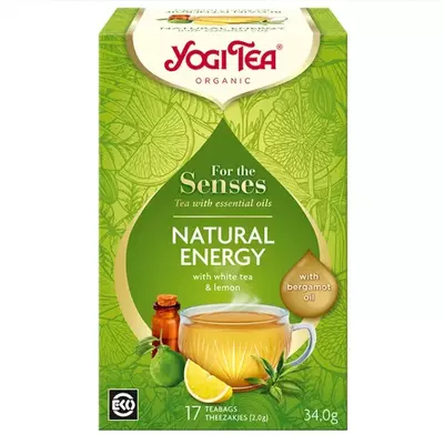 Yogi Bio tea az érzékeknek - Természetes energia (17 db)