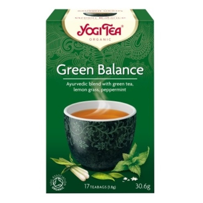 Yogi Zöld egyensúly tea - filteres (17 db)  