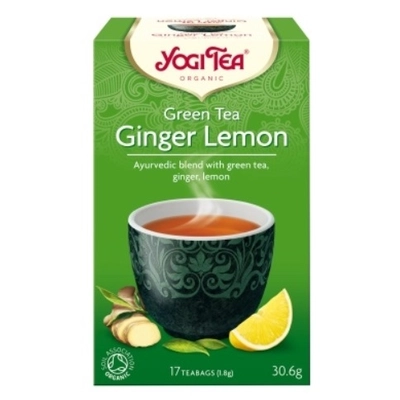 Yogi Zöld tea gyömbérrel és citrommal - filteres (17 db) 