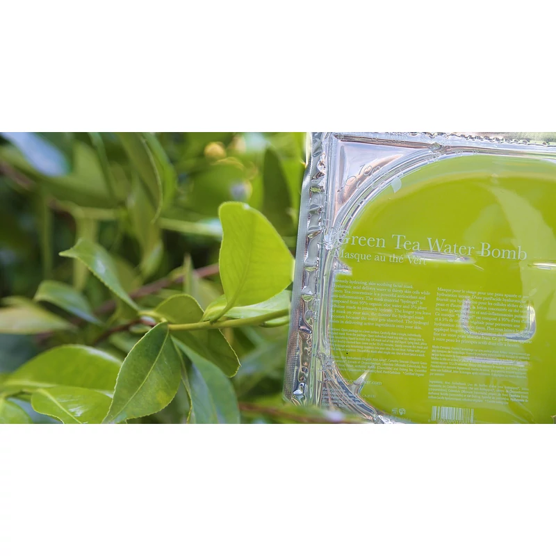 100% Pure Hidrogél arcmaszk zöld teával (60 g)