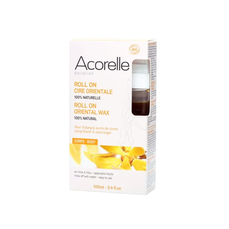 Acorelle Természetes nádcukor gyanta ylang-ylanggal görgőfejes patronban