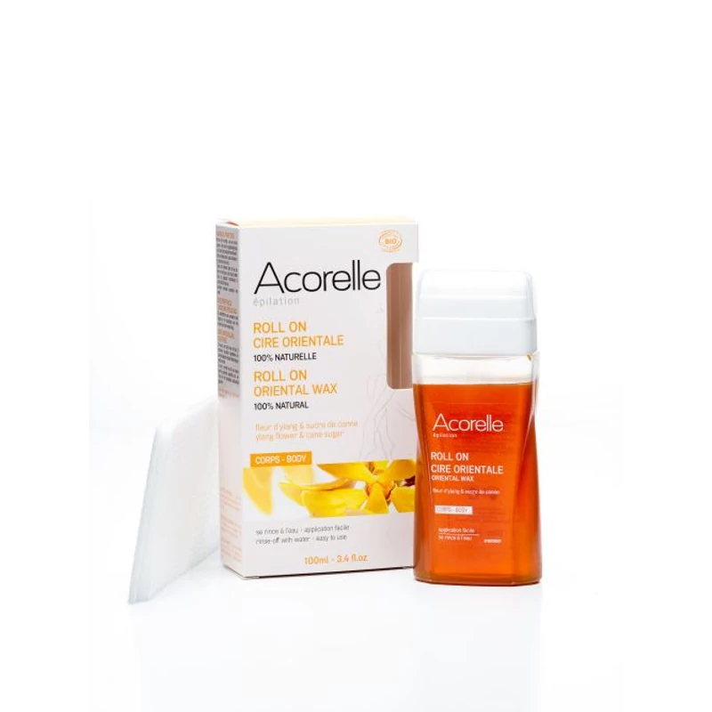 Acorelle Természetes nádcukor gyanta ylang-ylanggal görgőfejes patronban