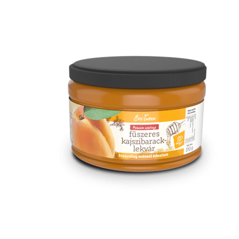 Bee-tween mézes lekvár - fűszeres kajszibarack (310 g)