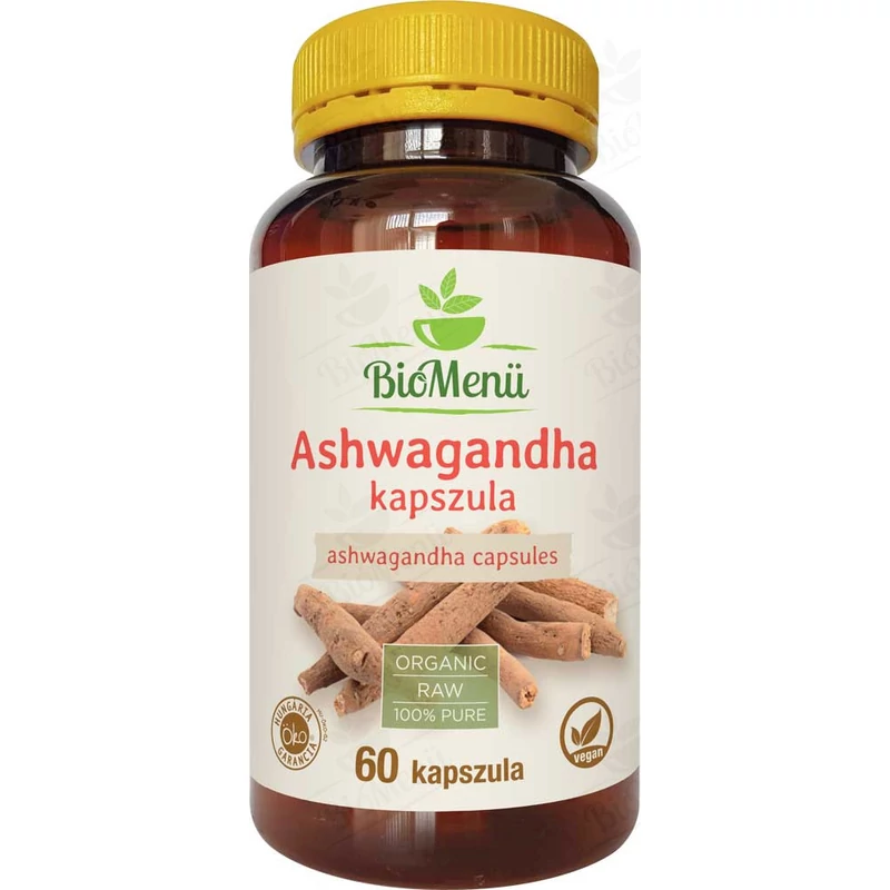 BioMenü Bio ashwagandha kapszula (60 db)