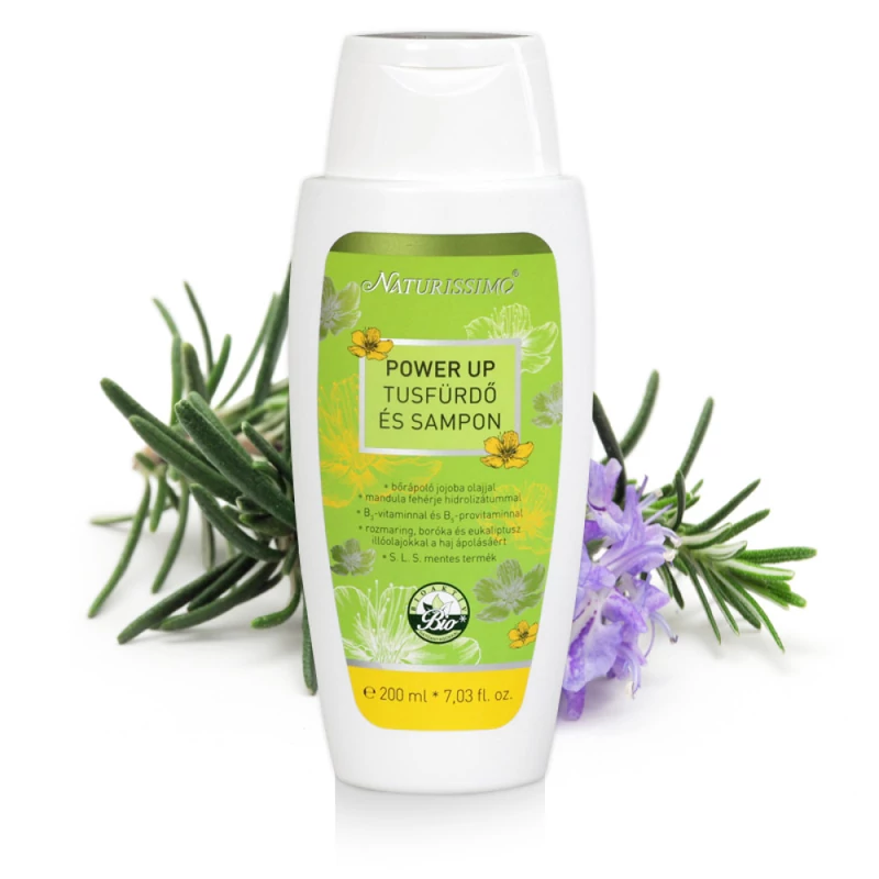 Biola-Naturissimo Power up tusfürdő és sampon