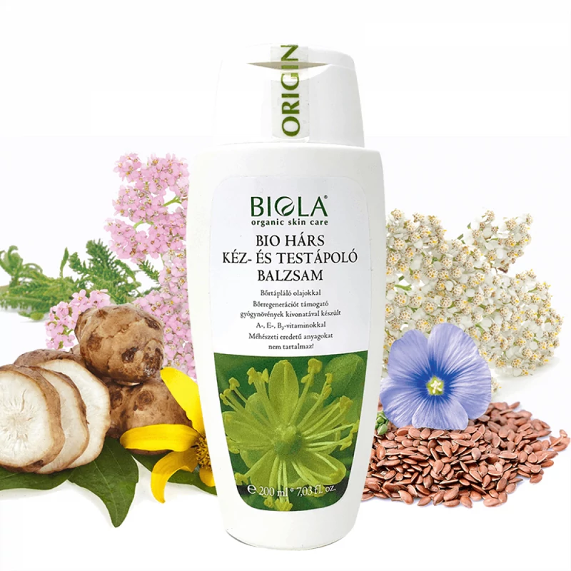 Biola Bio hárs kéz- és testápoló balzsam