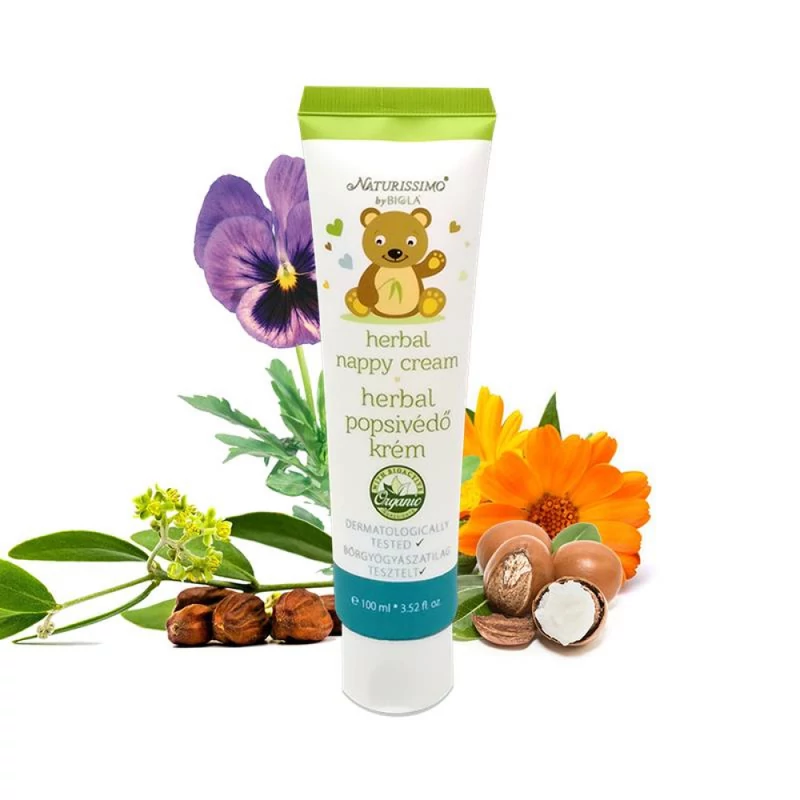 Biola-Naturissimo Herbal baba popsivédő krém