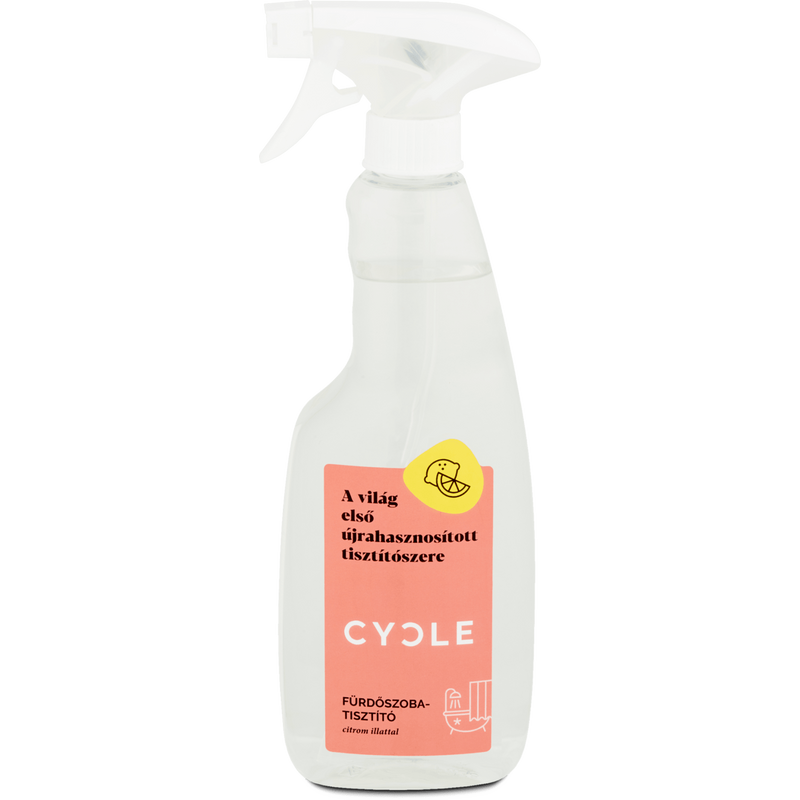 CYCLE fürdőszobai-tisztító szórófejes - citrus (500 ml)