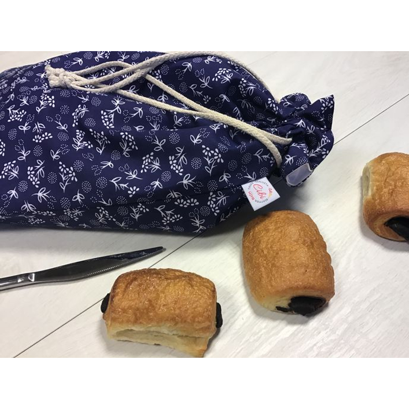 Cibi Bélelt kenyeres zsák - nagy, kékfestő (1 db)
