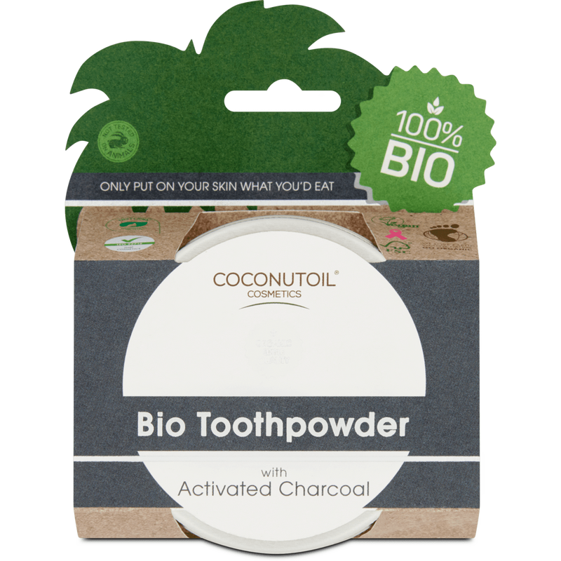 Coconutoil Bio fogpor aktív szénnel (50 ml)