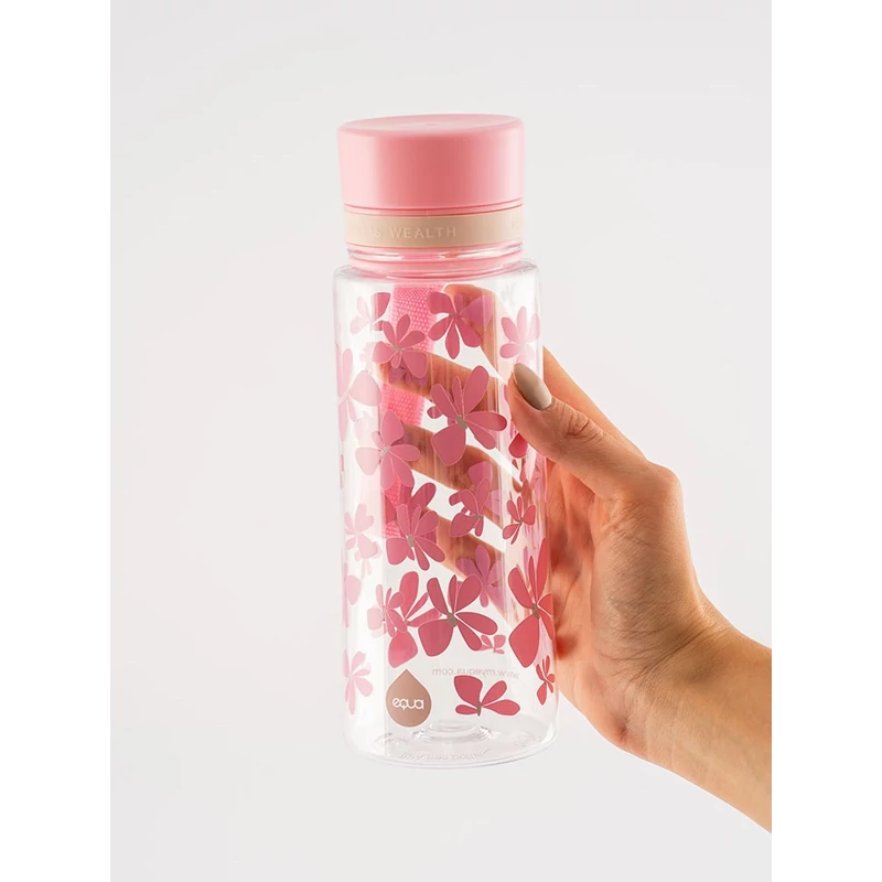 EQUA BPA-mentes műanyag kulacs - Think Pink (600 ml)