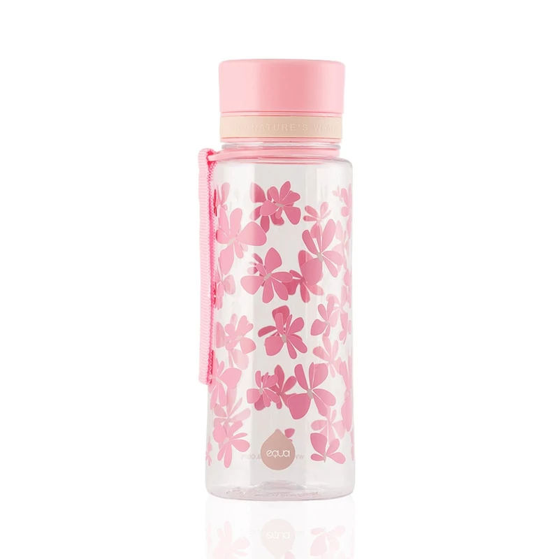 EQUA BPA-mentes műanyag kulacs - Think Pink (600 ml)