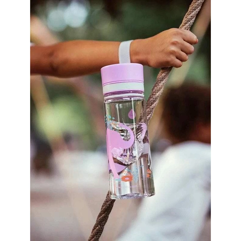 EQUA BPA-mentes műanyag kulacs - elefánt (600 ml)